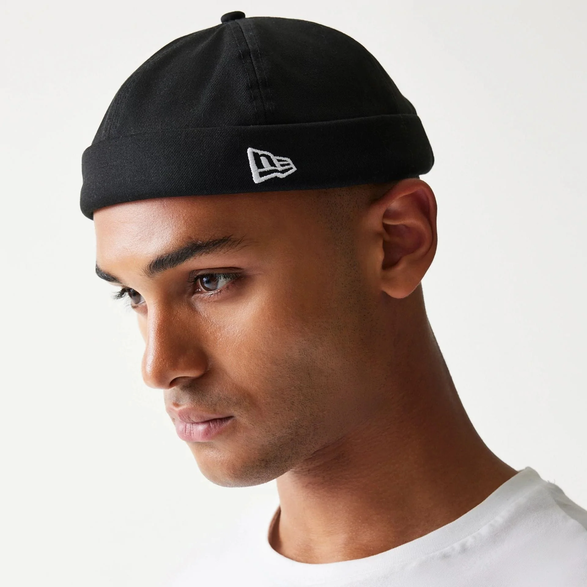 New Era Cotton Twill Black Docker Hat