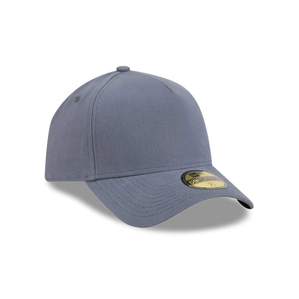 New Era Denim Dark Blue 59FORTY A-Frame Fitted Cap - Image 3