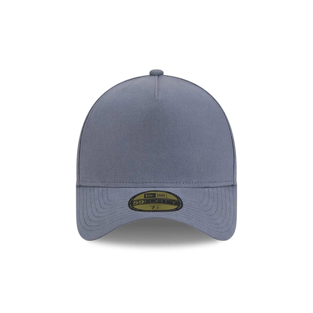 New Era Denim Dark Blue 59FORTY A-Frame Fitted Cap - Image 4