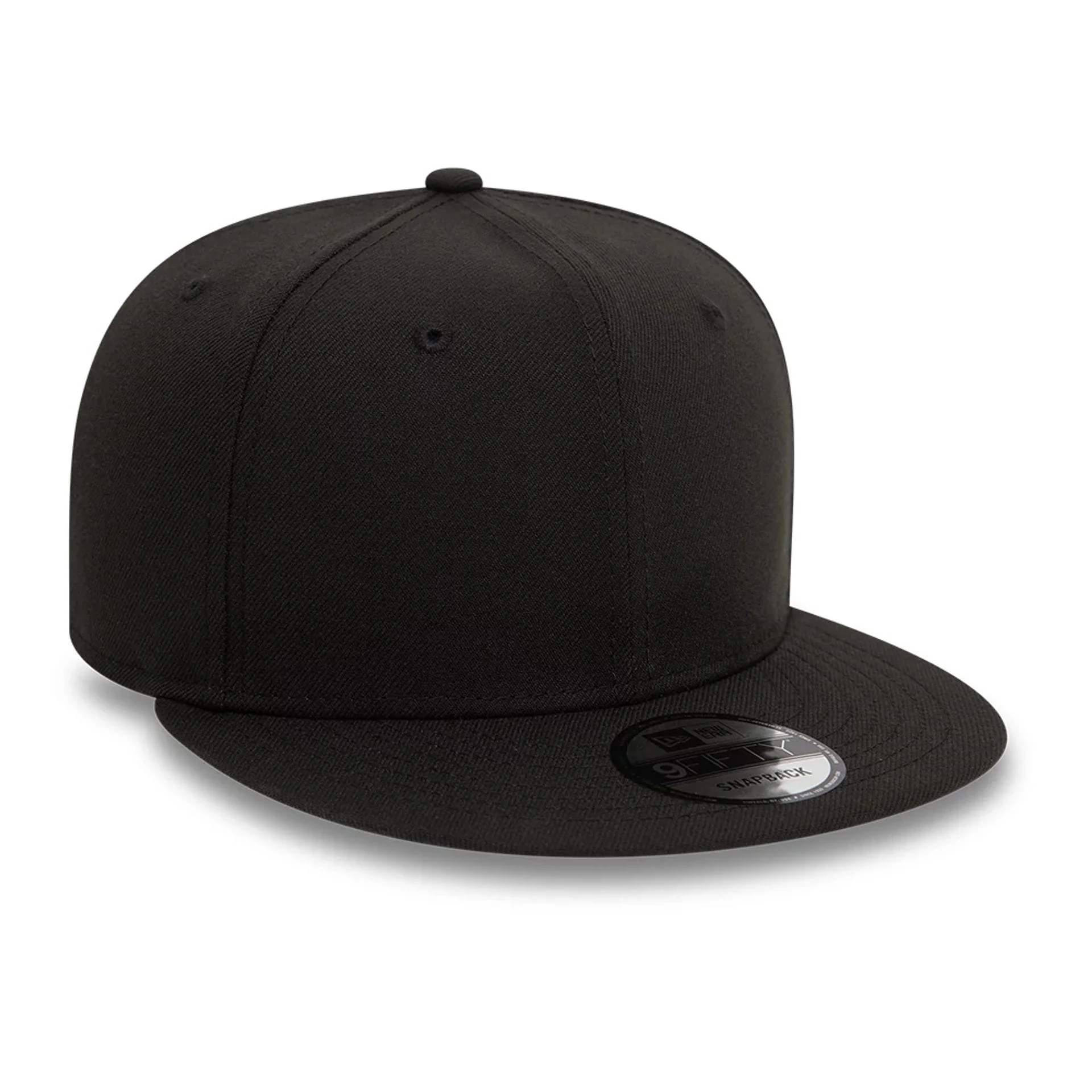 New Era Essential Black 9FIFTY Snapback Cap - Image 2