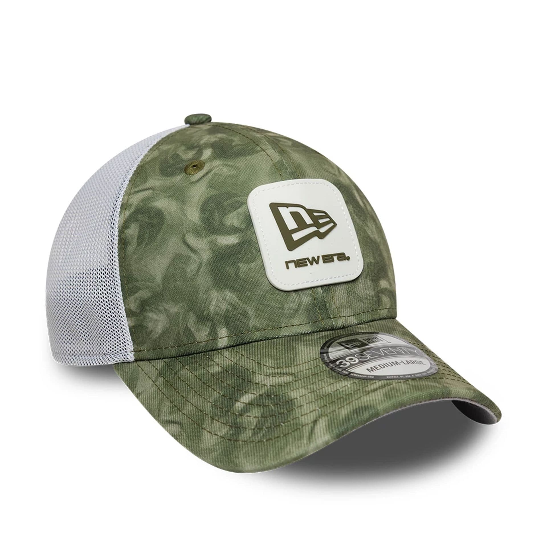 New Era Floral Green 39SEVENTY Stretch Fit Cap - Image 4