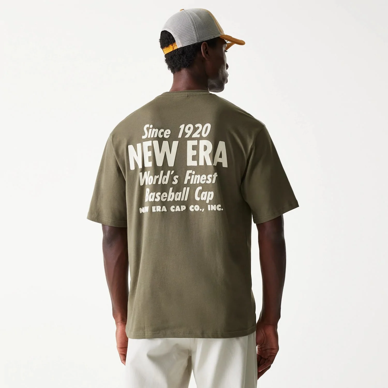 New Era Graphic Green Oversized T-Shirt - Image 2