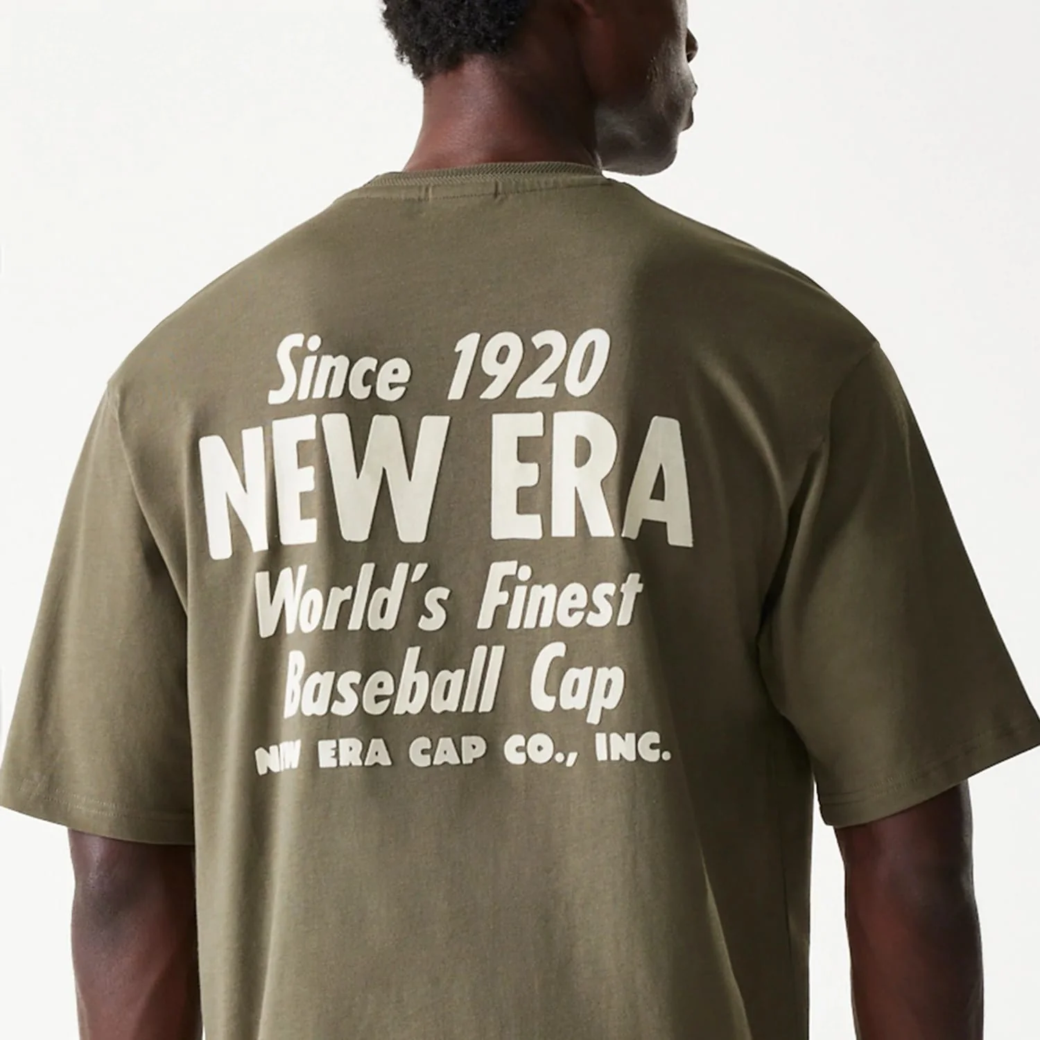 New Era Graphic Green Oversized T-Shirt - Image 4