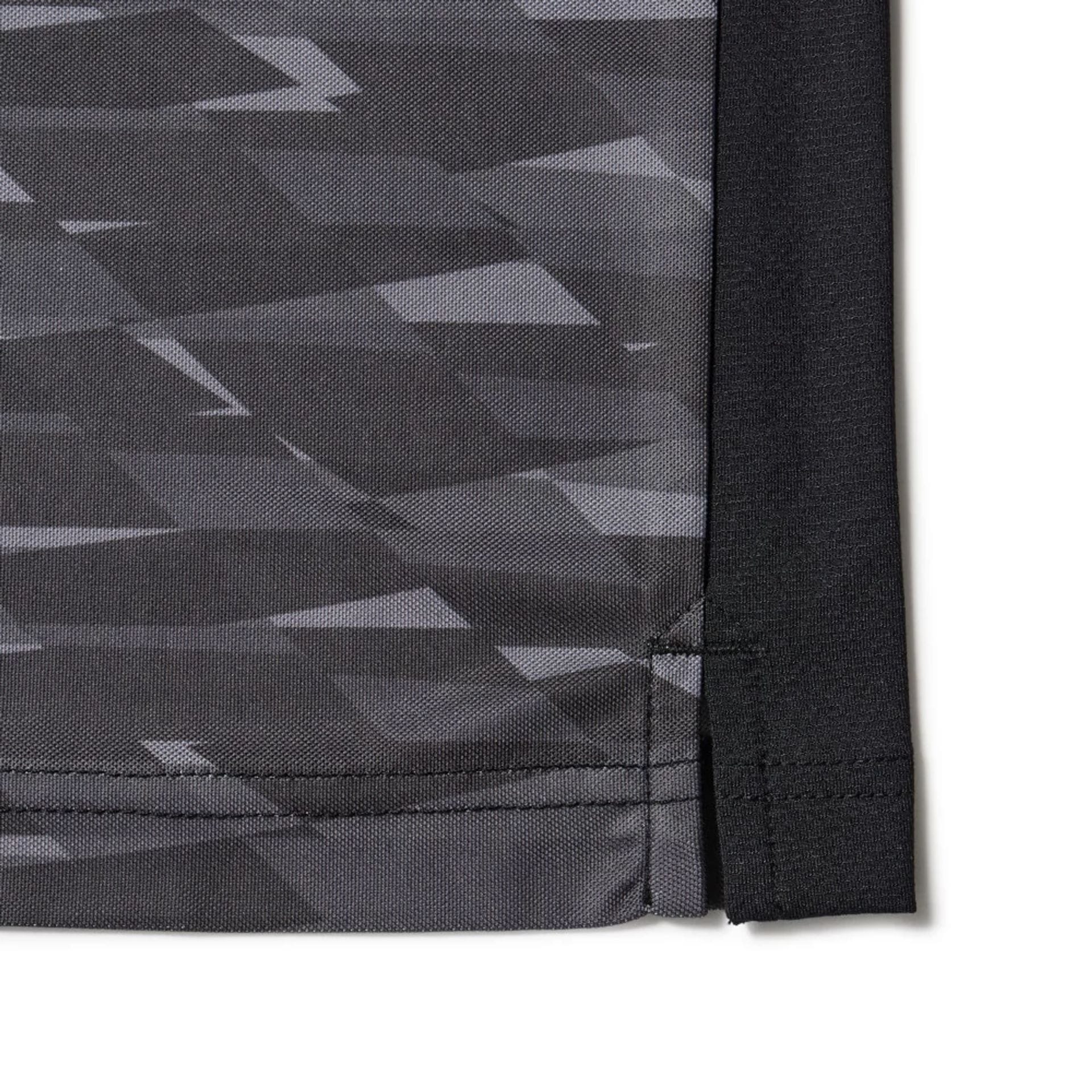 New Era Grid Black Polo T-Shirt - Image 8