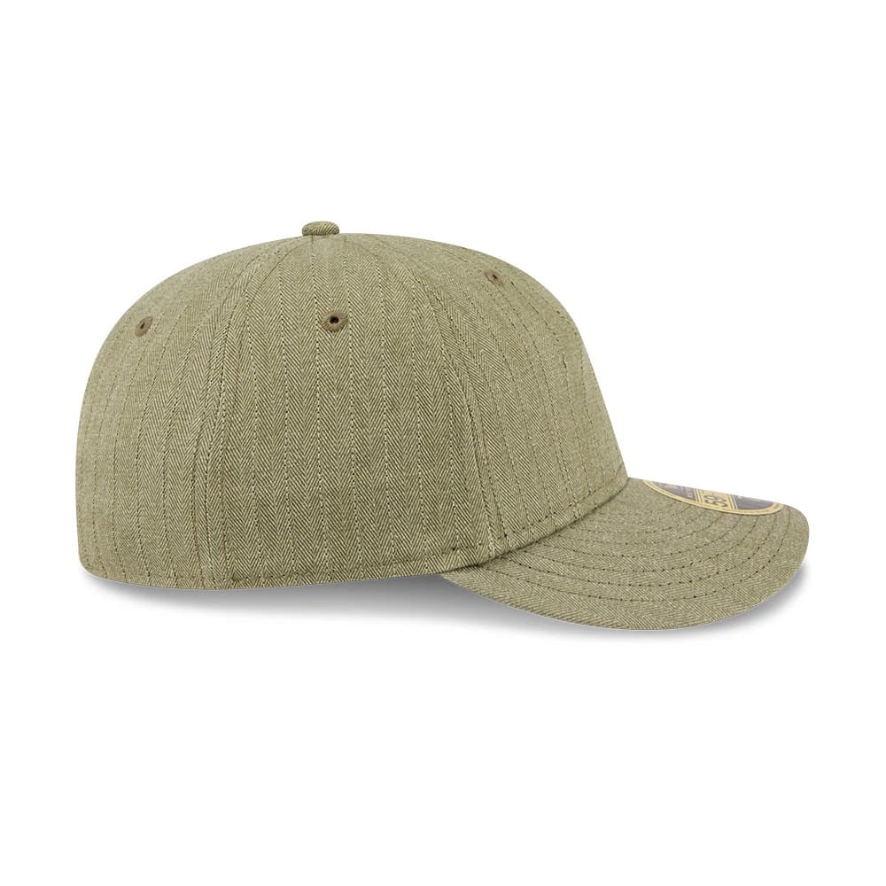 New Era Herringbone Green Retro Crown 59FIFTY Fitted Cap - Image 6