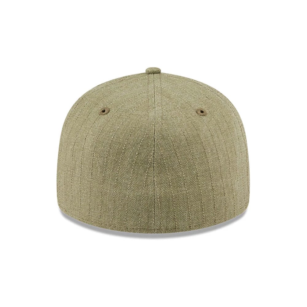 New Era Herringbone Green Retro Crown 59FIFTY Fitted Cap - Image 7
