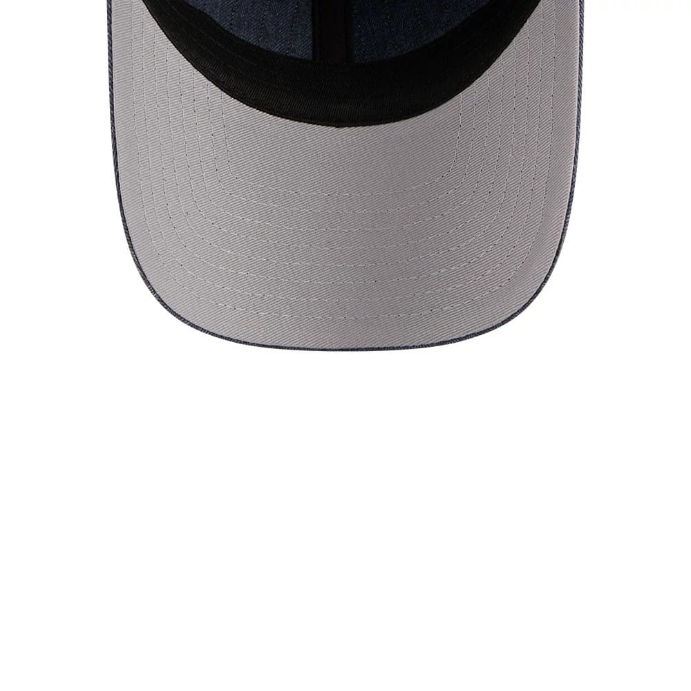 New Era Herringbone Pinstripe Navy Casual Classic Adjustable Cap - Image 2
