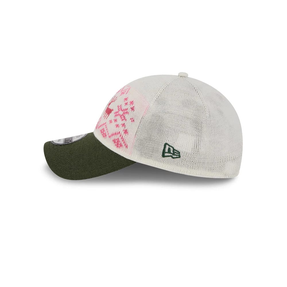 New Era Holiday Essentials White 9TWENTY Adjustable Cap - Image 5
