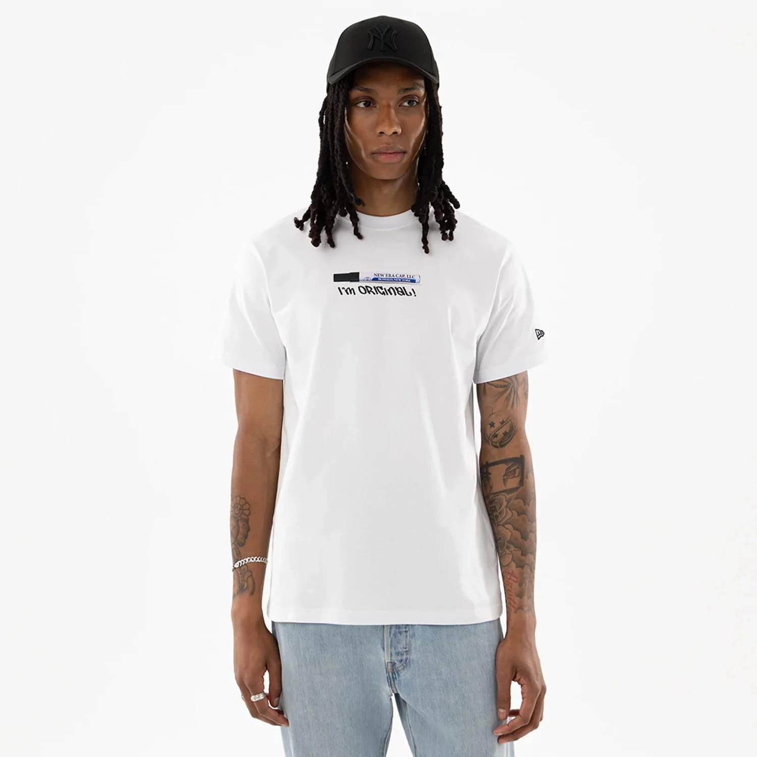 New Era I Am Original White T-Shirt