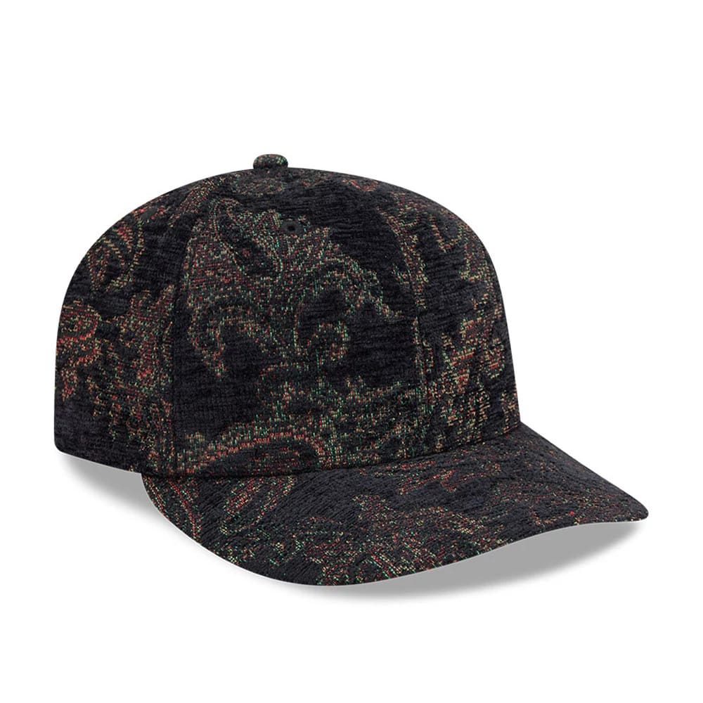 New Era Jacquard Chenille Black 59FIFTY Fitted Cap - Image 4