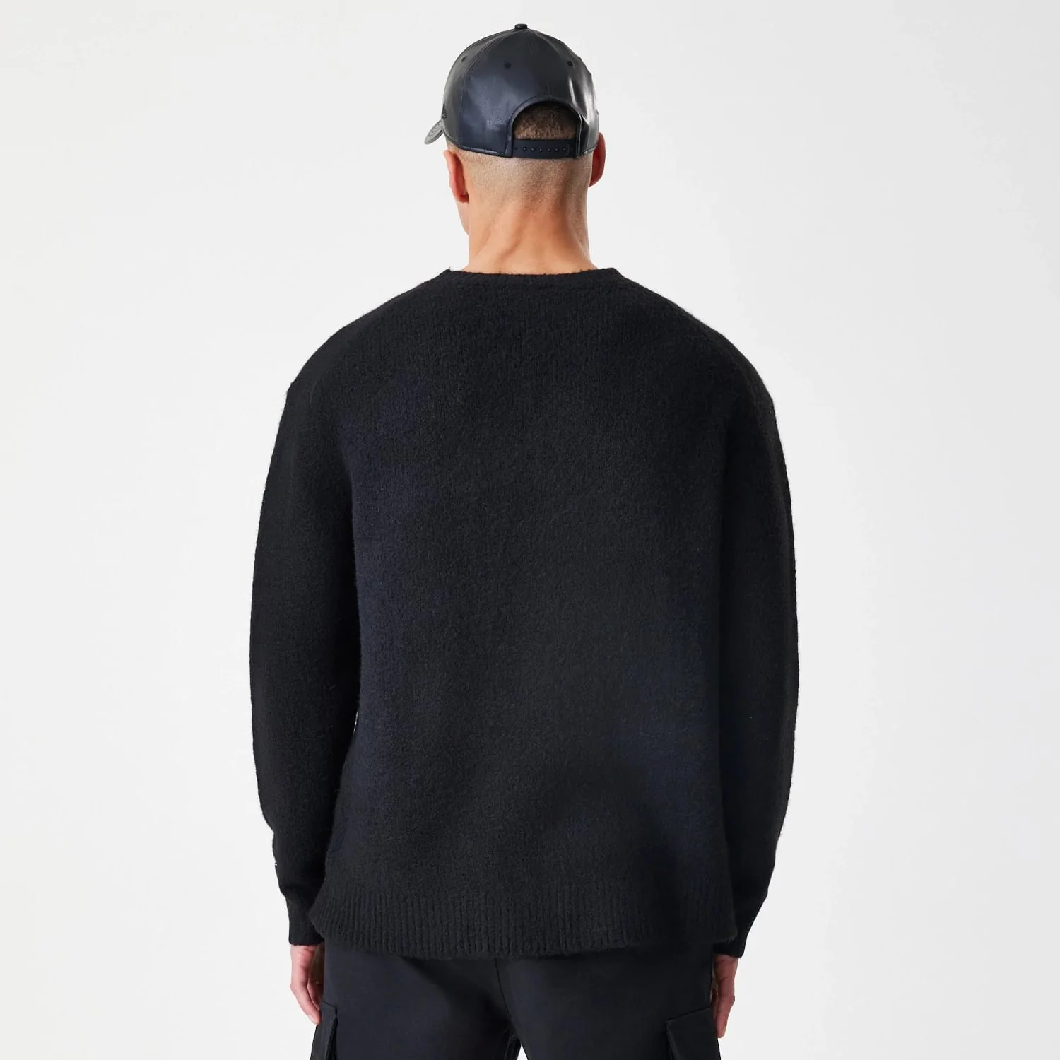 New Era Knit Black Knitted Sweater - Image 2