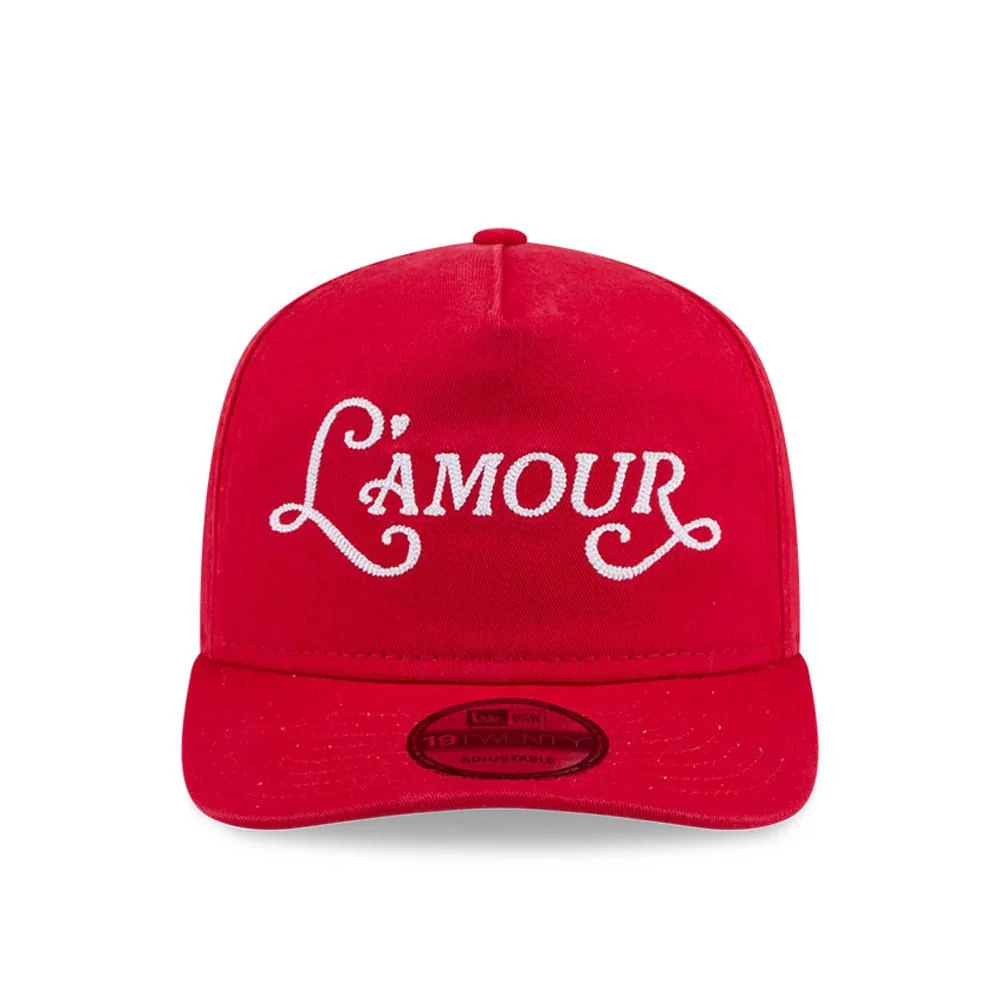 New Era L'amour Red 19TWENTY Adjustable Cap - Image 3