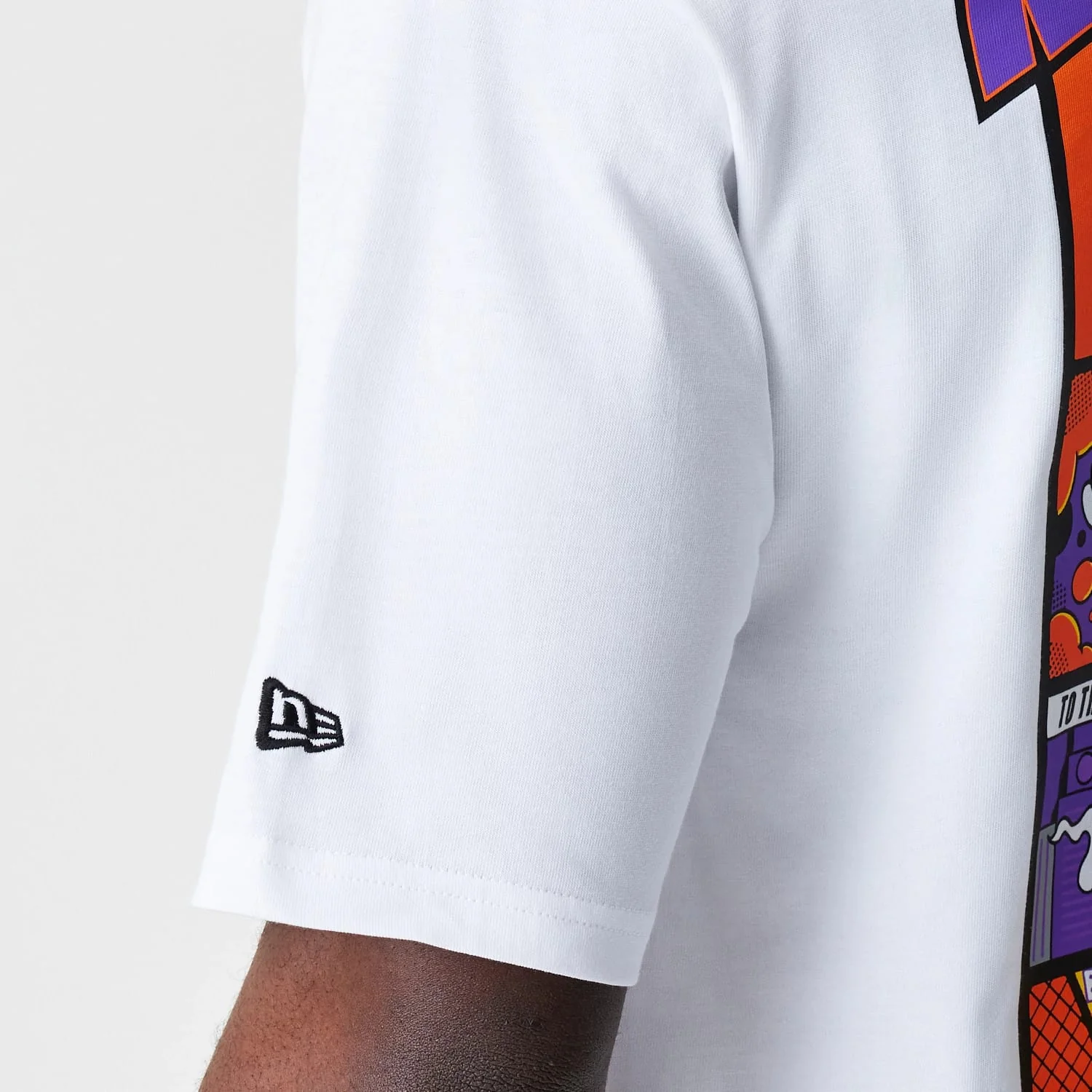 New Era Location White Oversized T-Shirt - Image 7