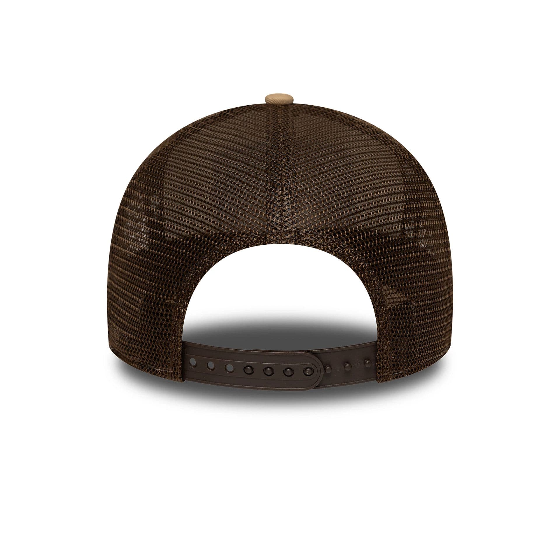 New Era London Light Beige 9FORTY A-Frame Trucker Adjustable Cap - Image 6