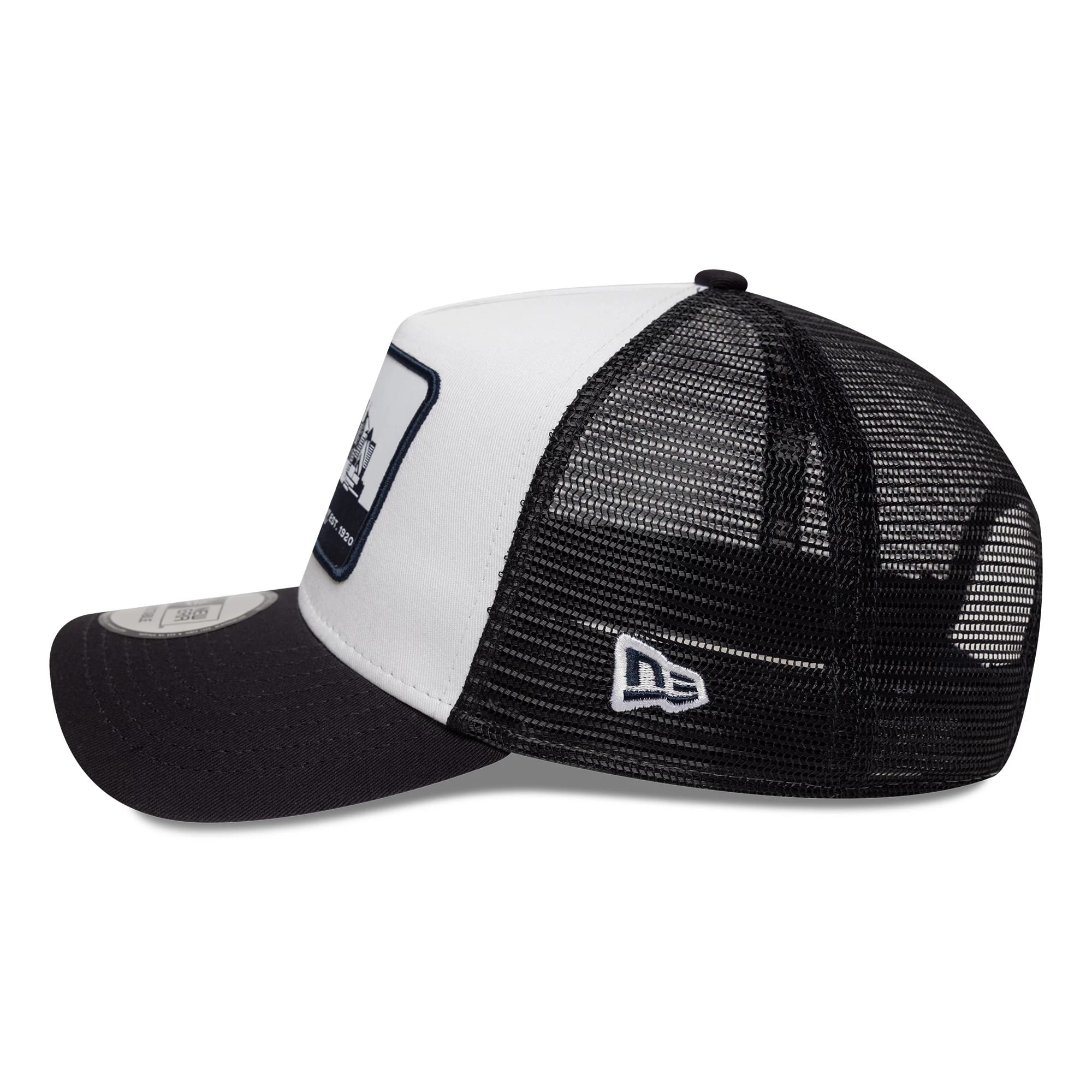 New Era London Navy 9FORTY A-Frame Trucker Adjustable Cap - Image 4