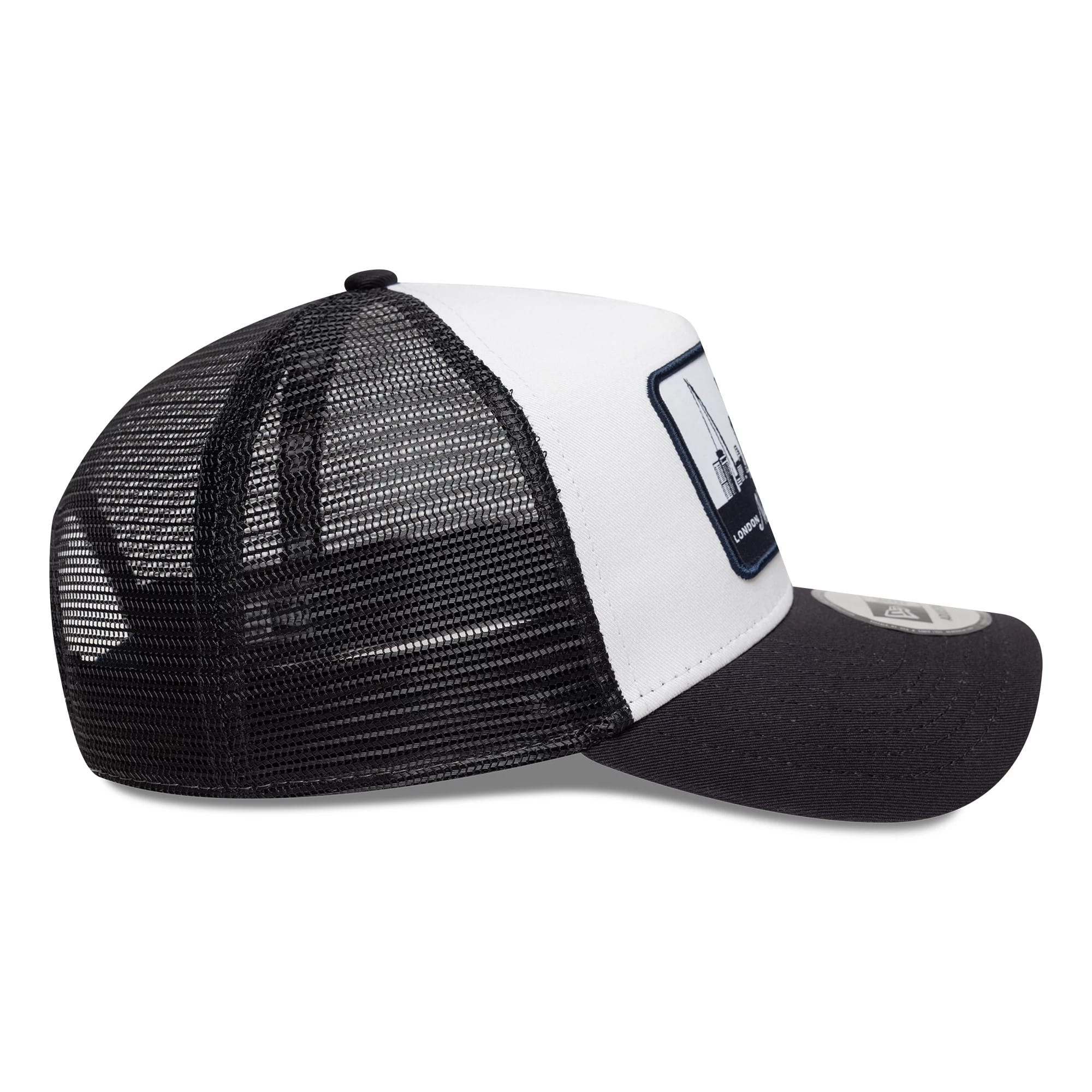 New Era London Navy 9FORTY A-Frame Trucker Adjustable Cap - Image 5
