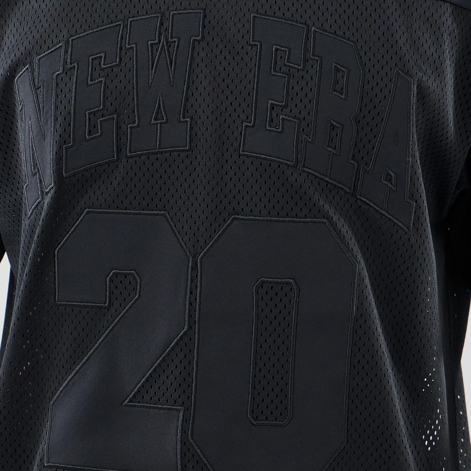 New Era Mesh Black Oversized T-Shirt - Image 4