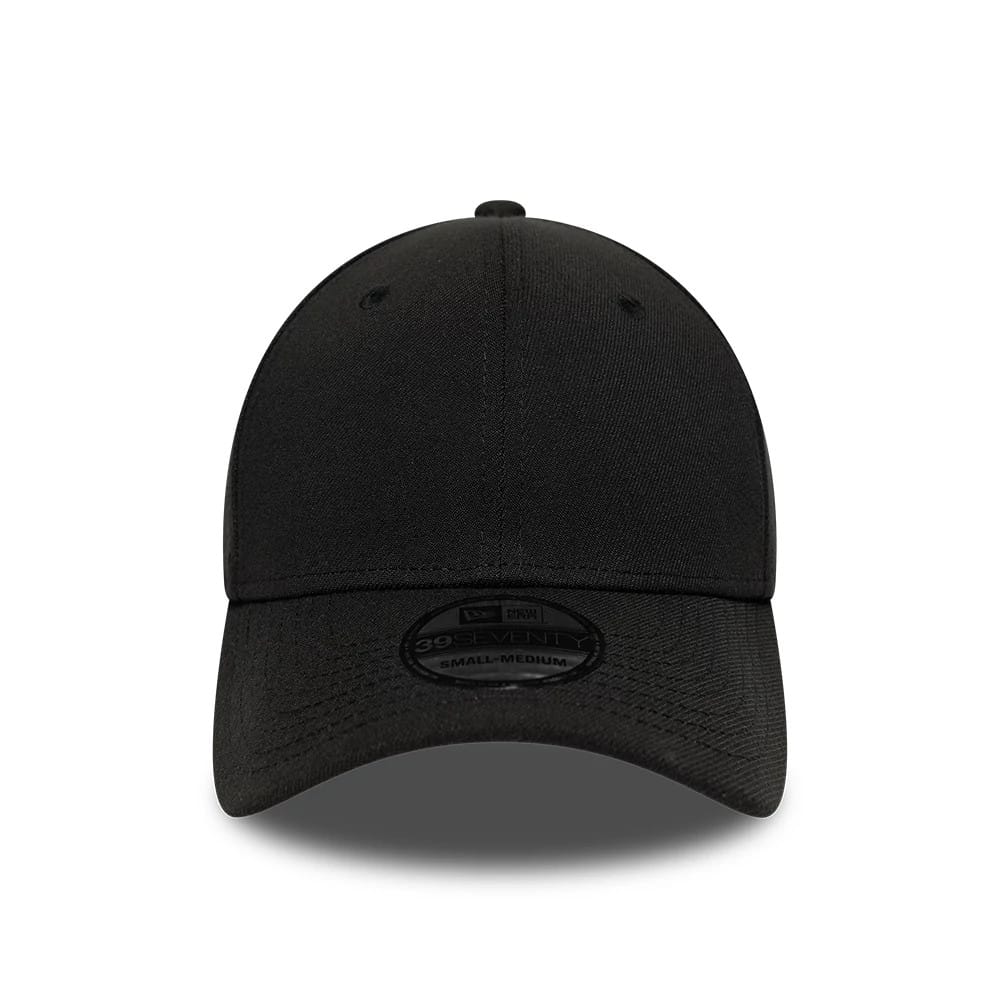 New Era Mono Black 39SEVENTY Stretch Fit Cap - Image 3