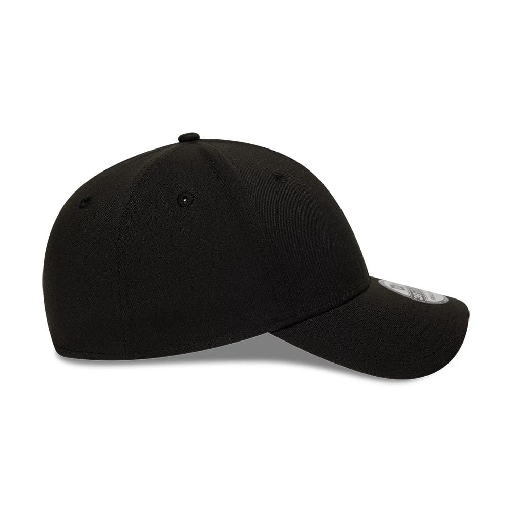 New Era Mono Black 39SEVENTY Stretch Fit Cap - Image 7