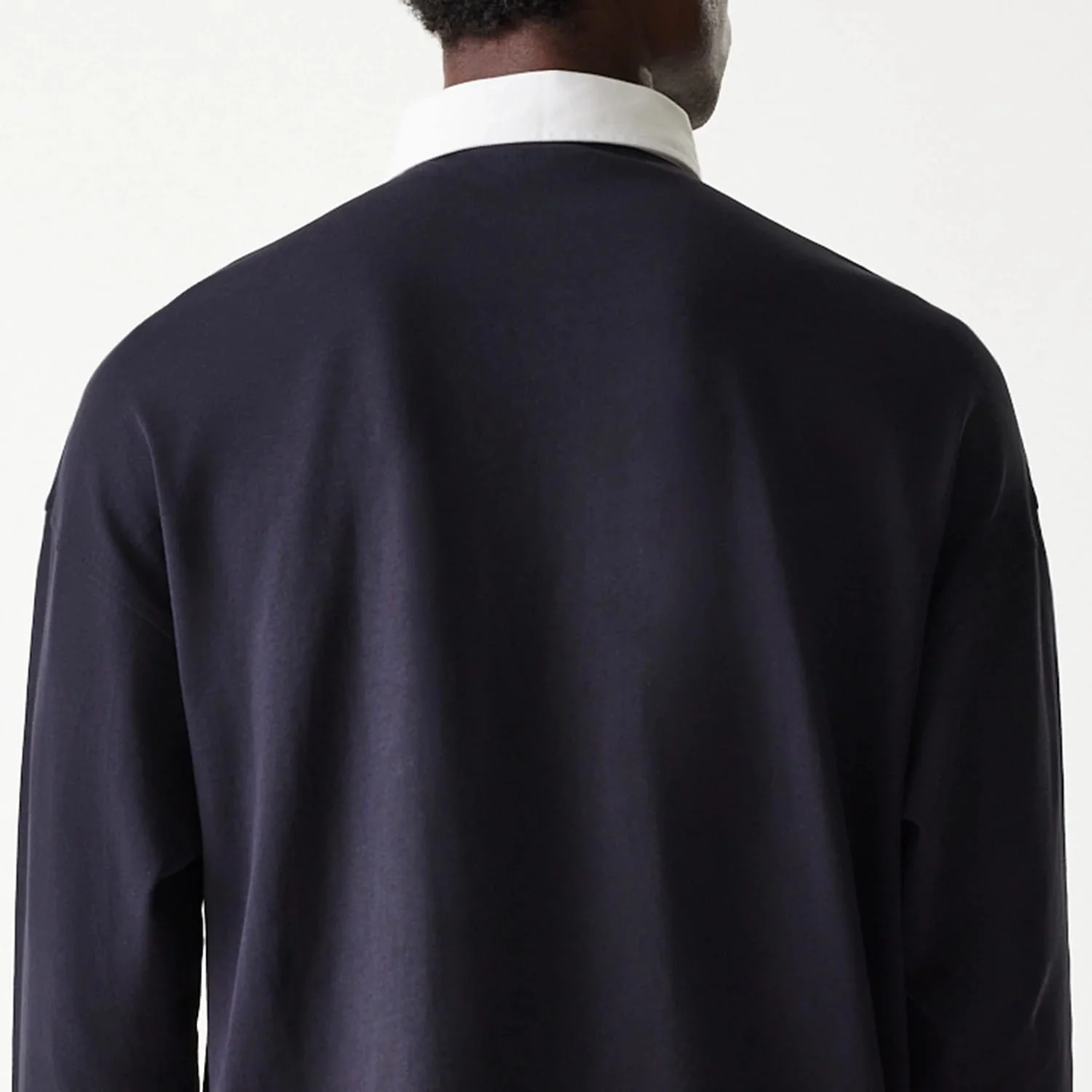 New Era Navy Oversized Rugby Shirt - Image 7