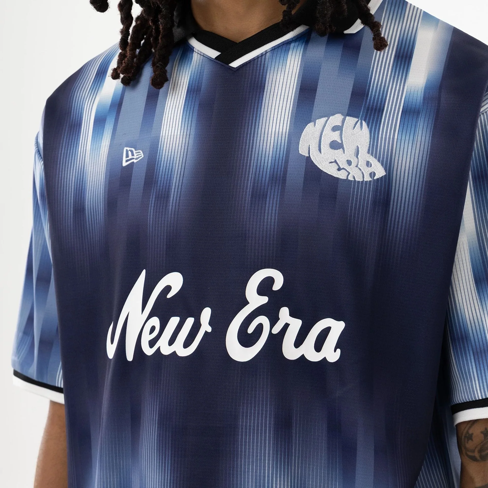 New Era Navy Soccer Jersey - Image 5