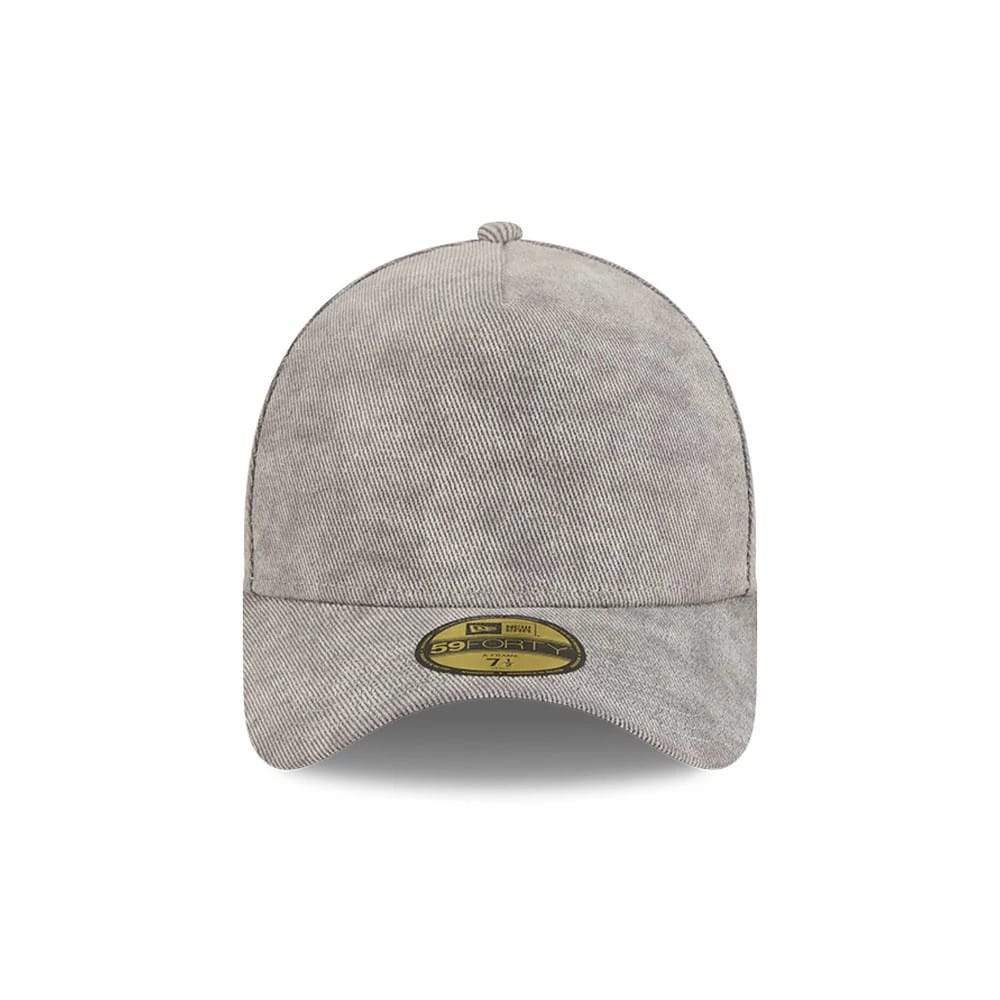 New Era Open Grey 59FORTY A-Frame Fitted Cap - Image 2