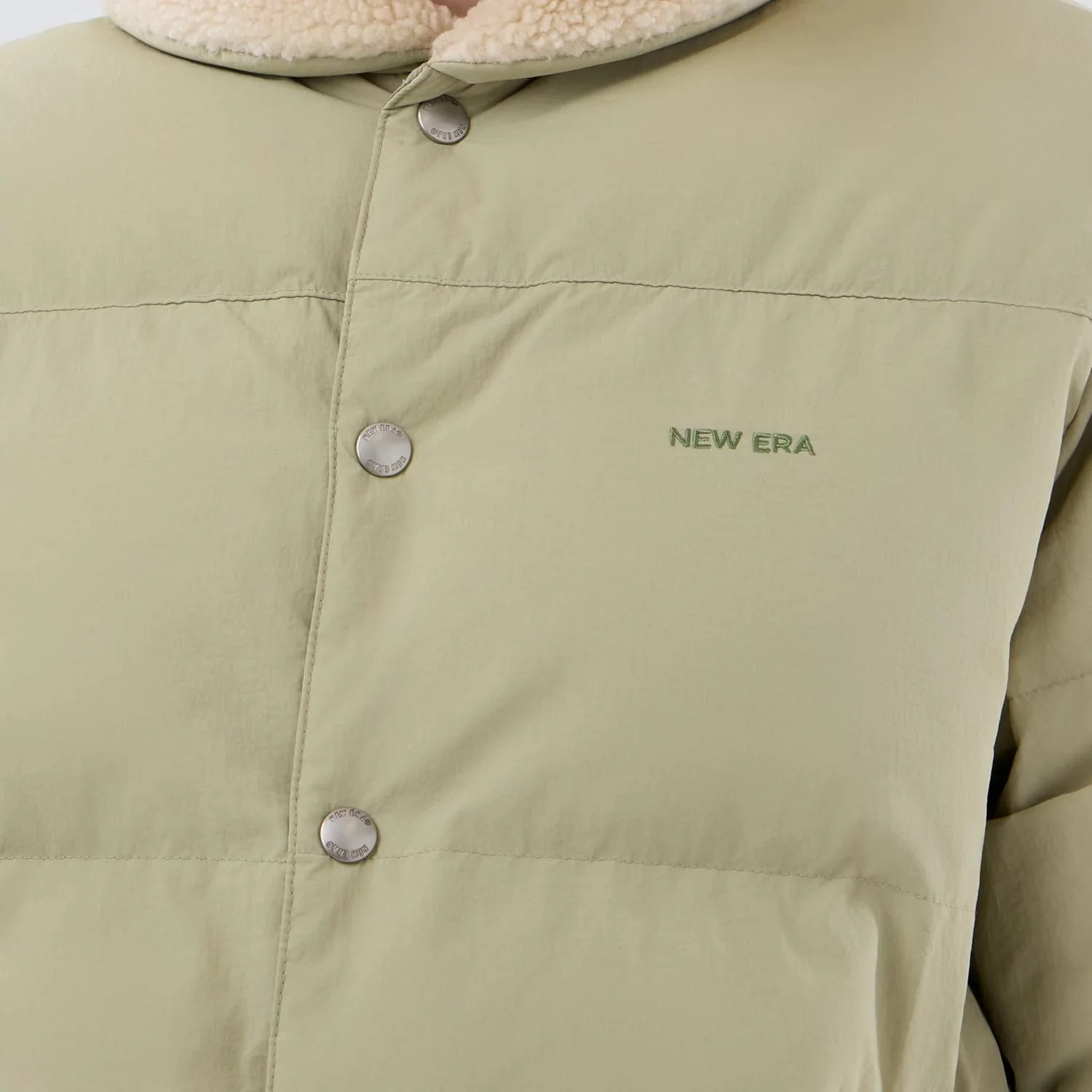 New Era Organic Boa Neck Khaki Jacket - Image 6
