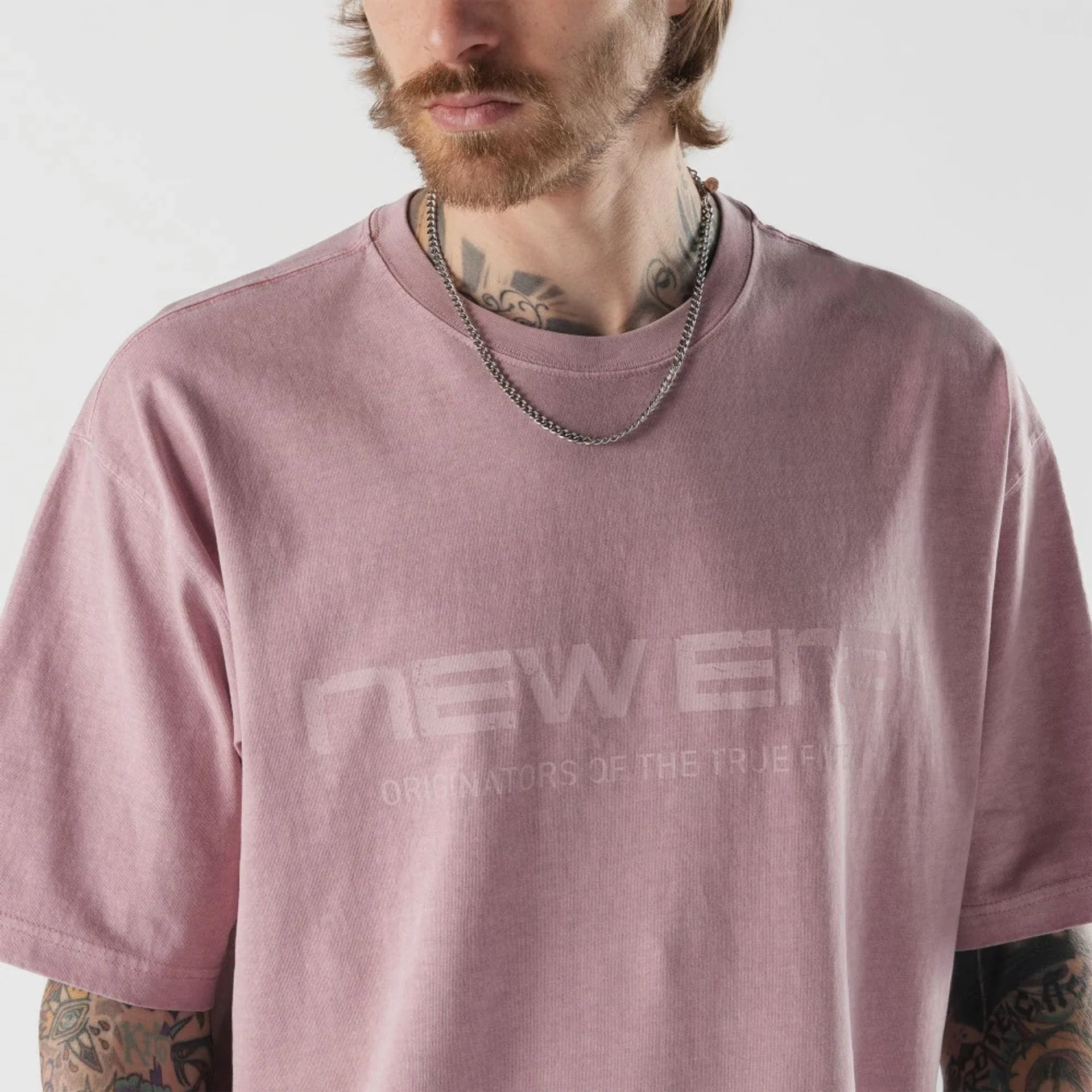 New Era Originators Pink T-Shirt - Image 3