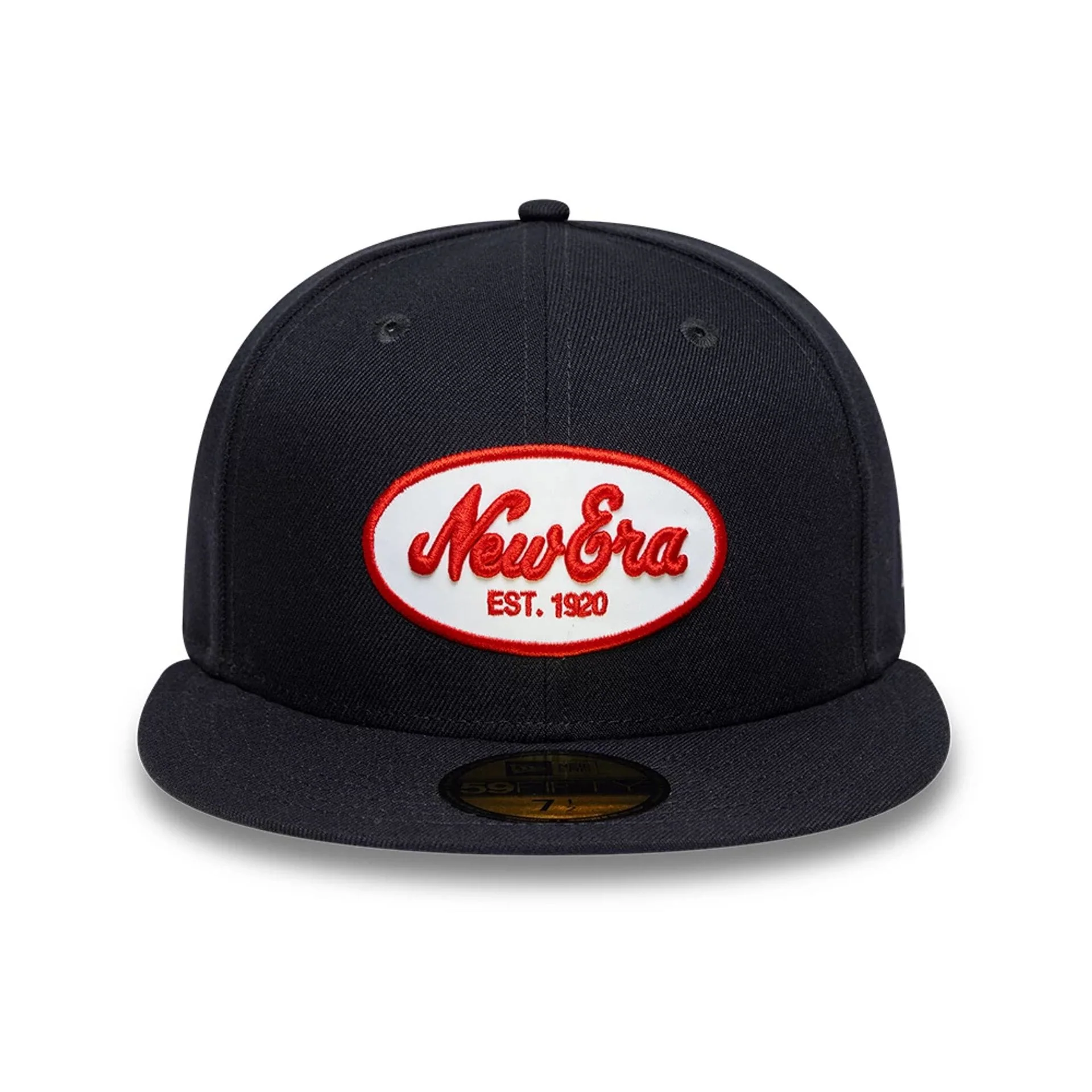 New Era Oval Patch Navy 59FIFTY Fitted Cap - Image 2