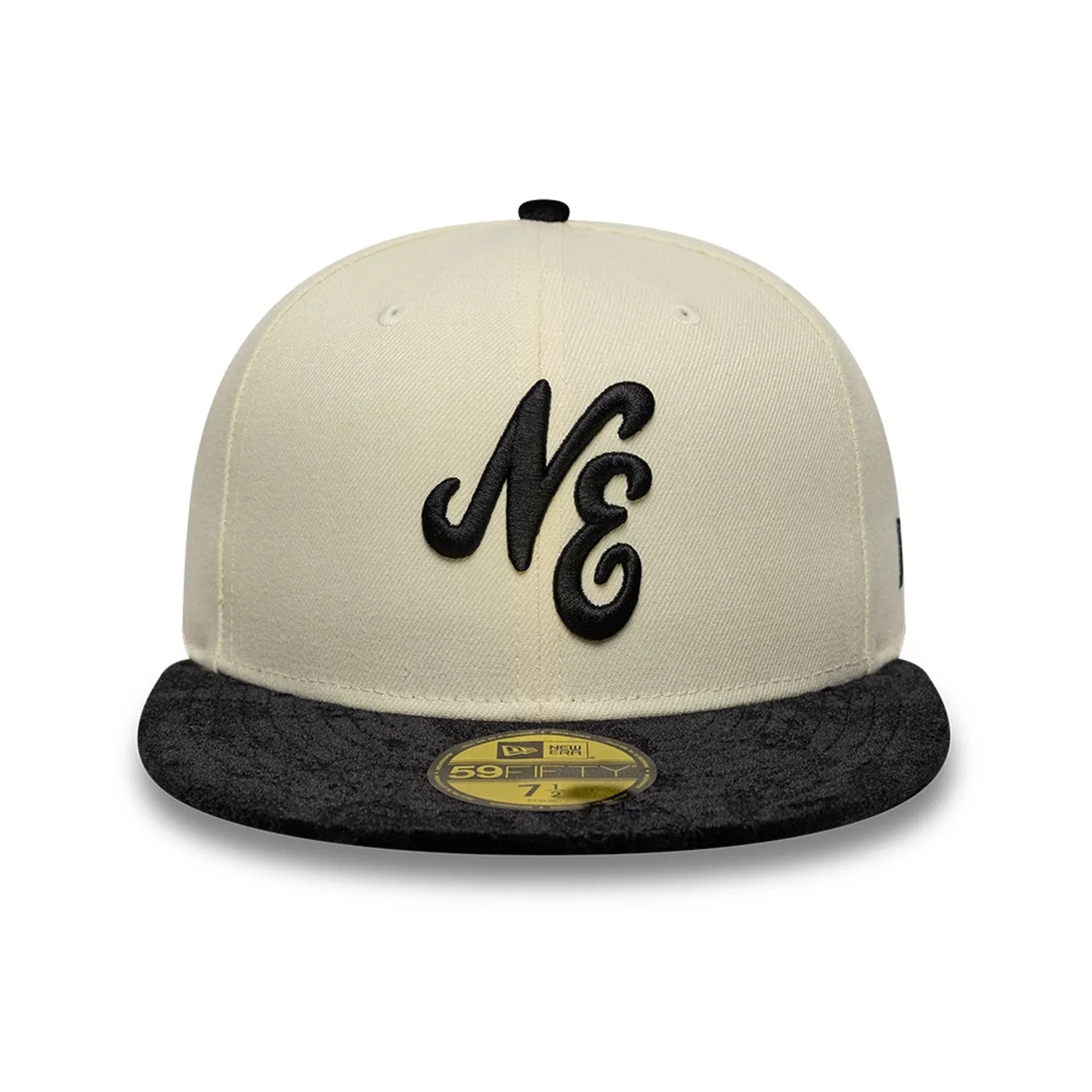 New Era Paisley Visor Light Beige 59FIFTY Fitted Cap - Image 4