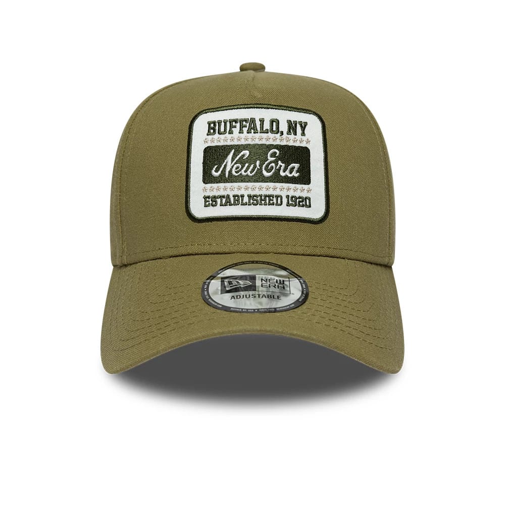 New Era Patch Line Green 9FORTY E-Frame Adjustable Cap - Image 2