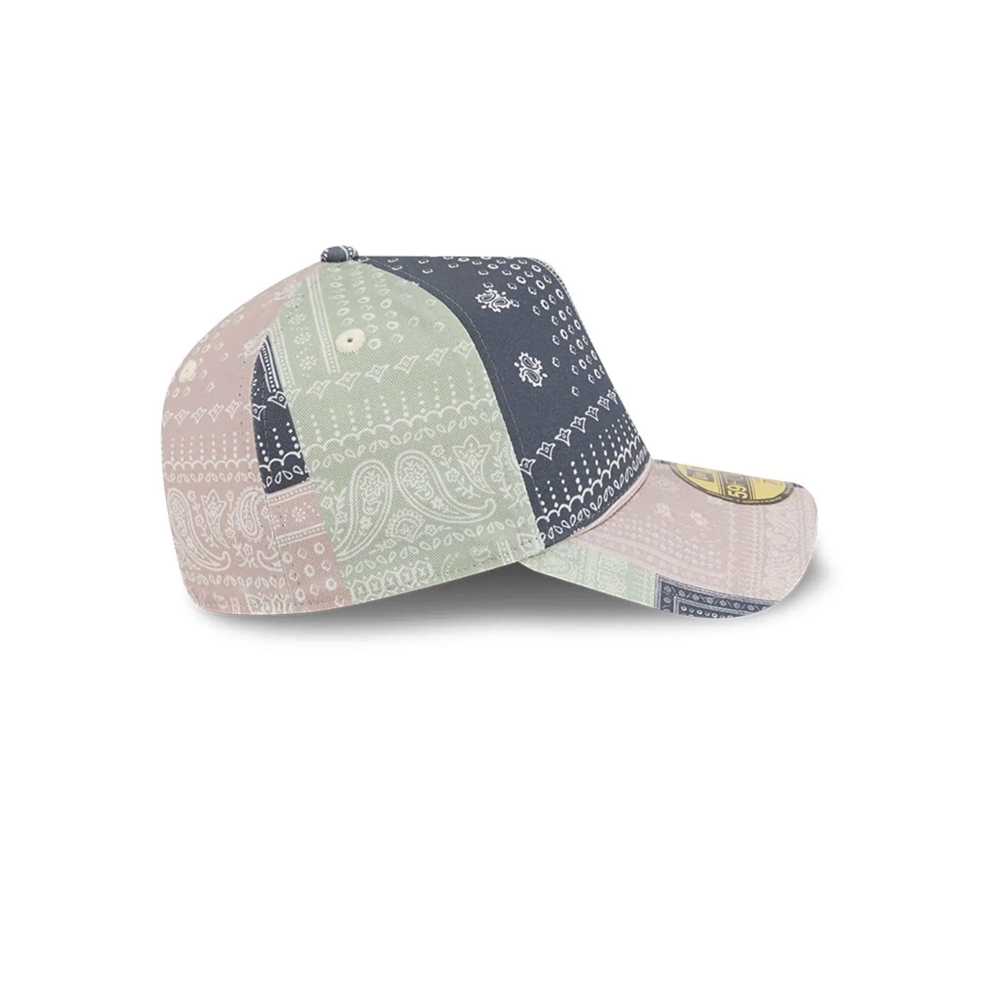New Era Patchwork Bandana Multi 59FORTY A-Frame Fitted Cap - Image 6