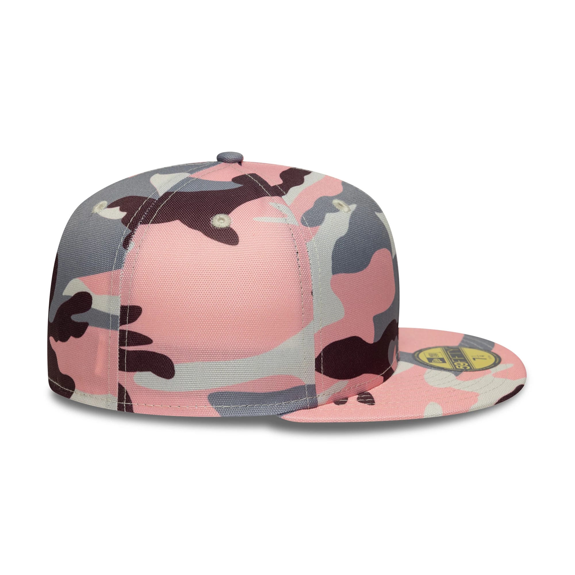 New Era Pink Camo 59FIFTY Fitted Cap - Image 5