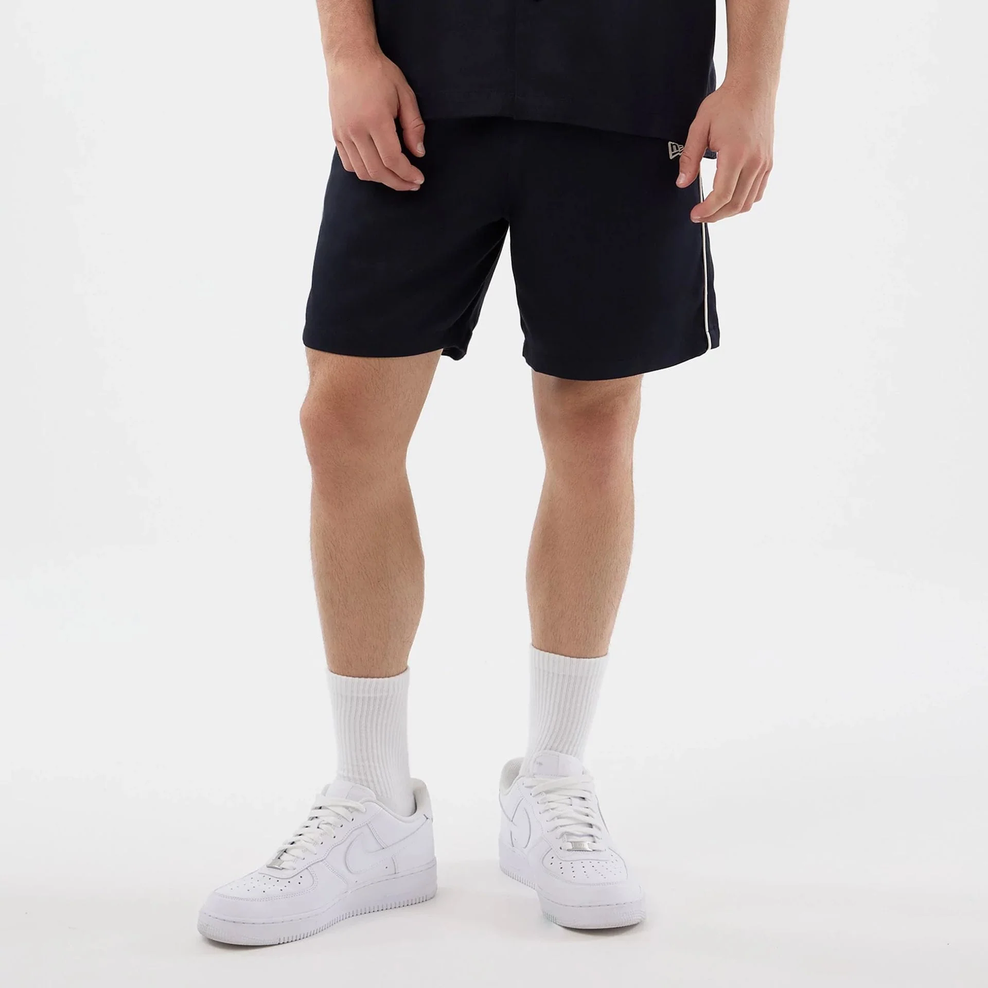 New Era Piping Navy Shorts