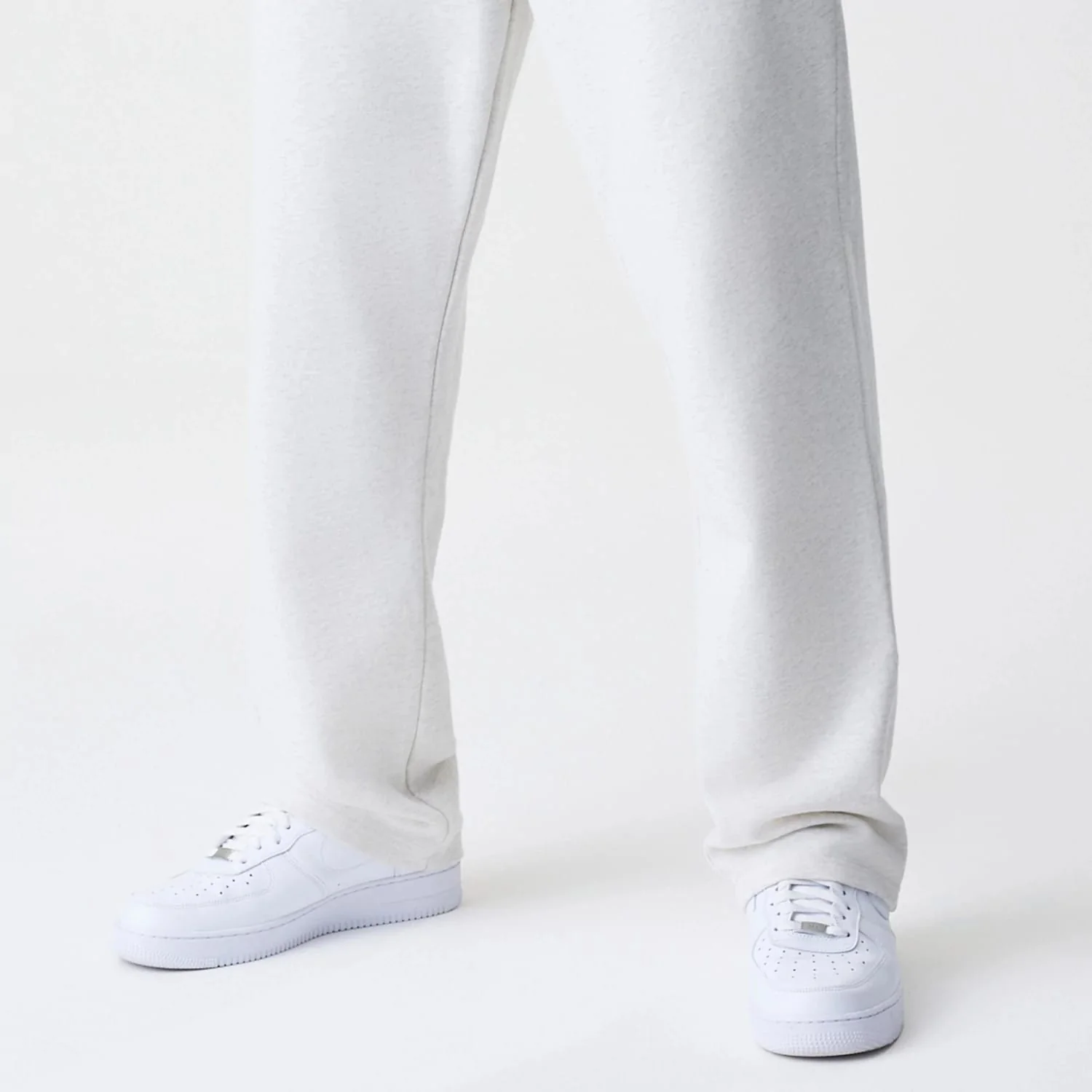 New Era Premium Essential Pastel Grey Joggers - Image 3