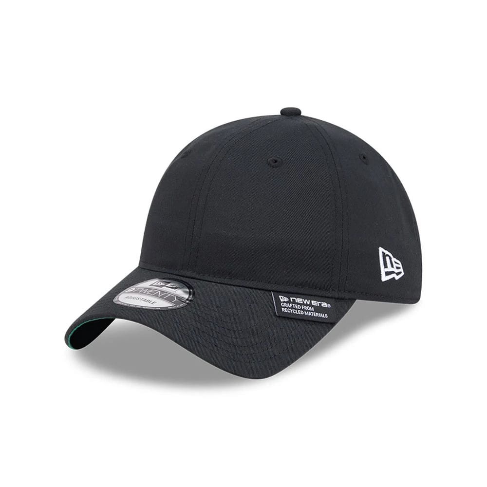 New Era Recycled Twill Black 9TWENTY Adjustable Cap