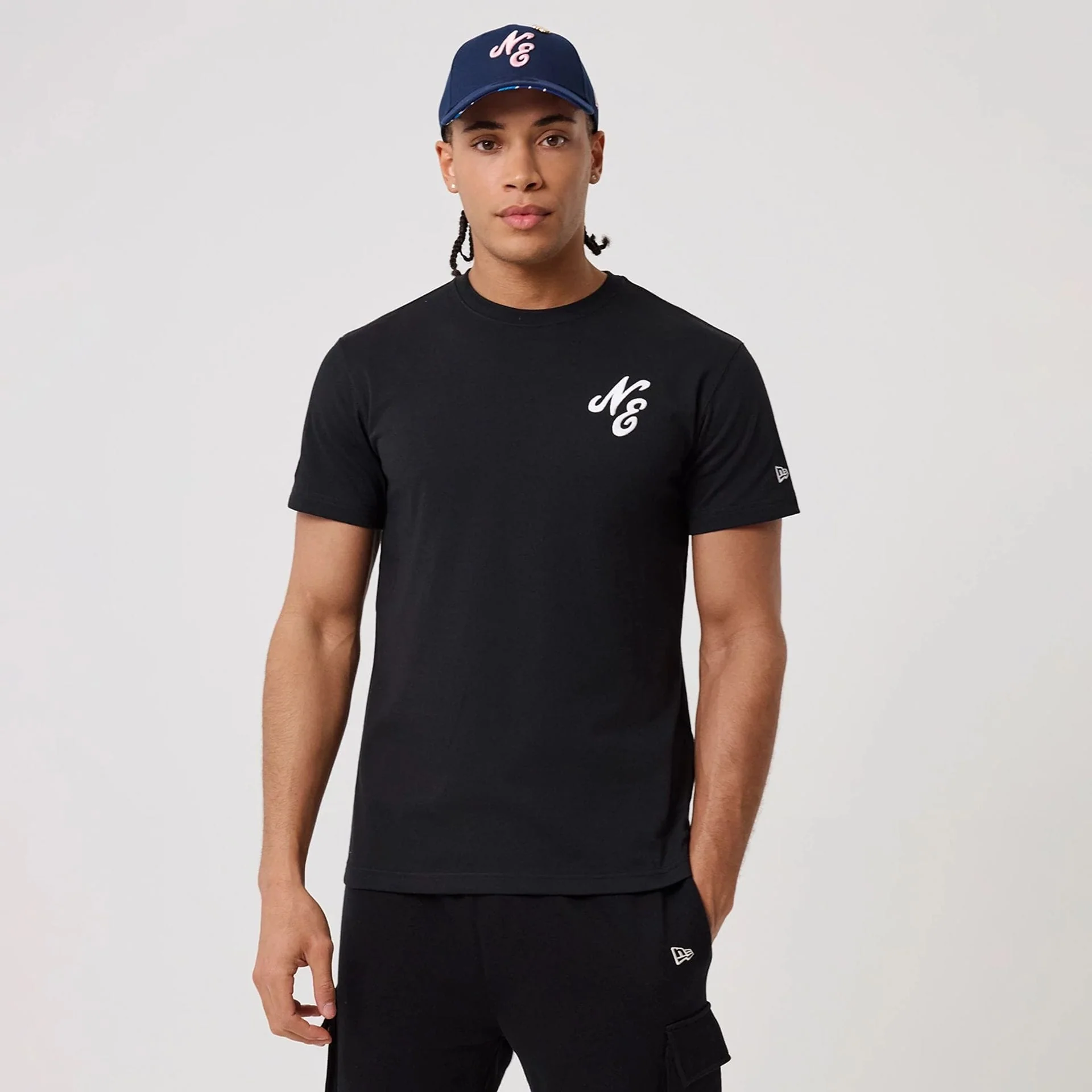 New Era Sakura Black T-Shirt