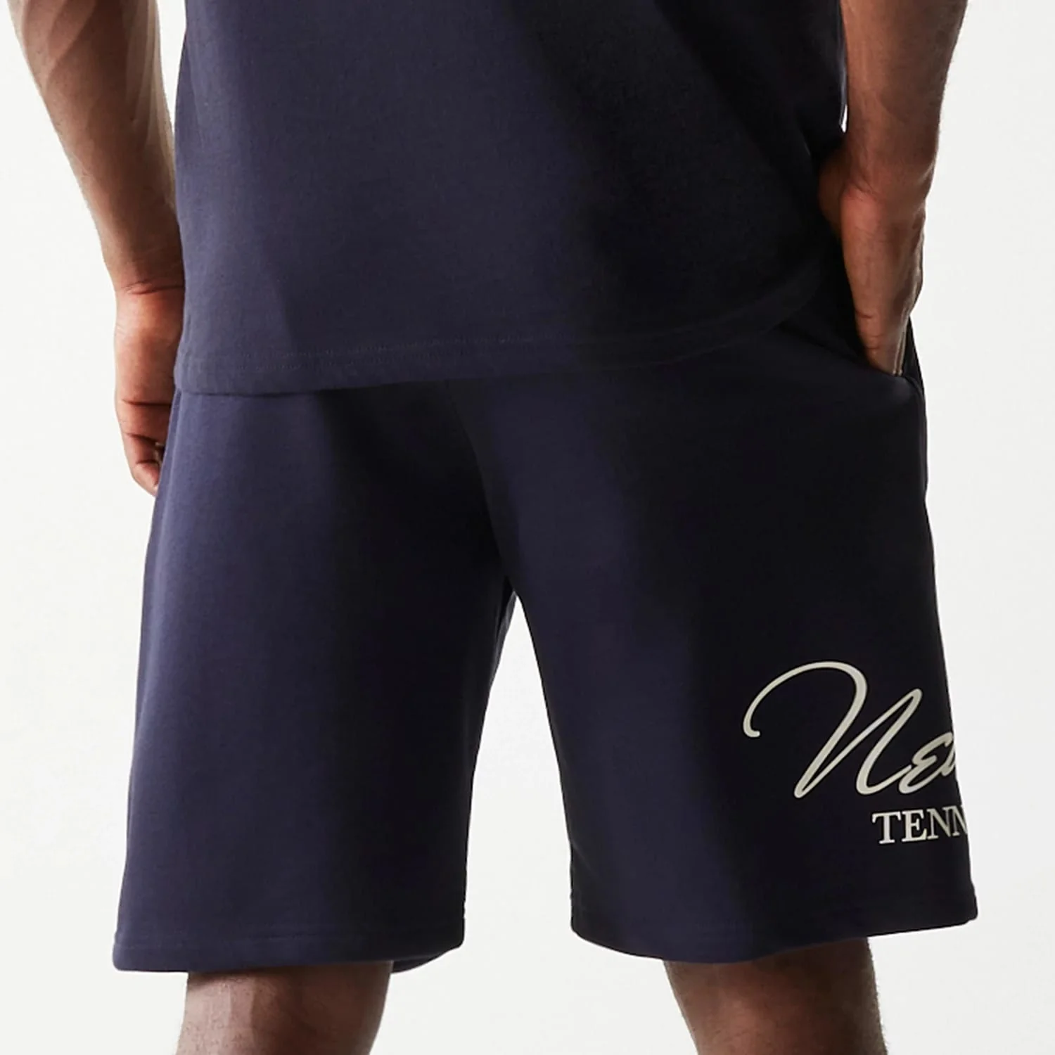 New Era Side Logo Navy Shorts - Image 5