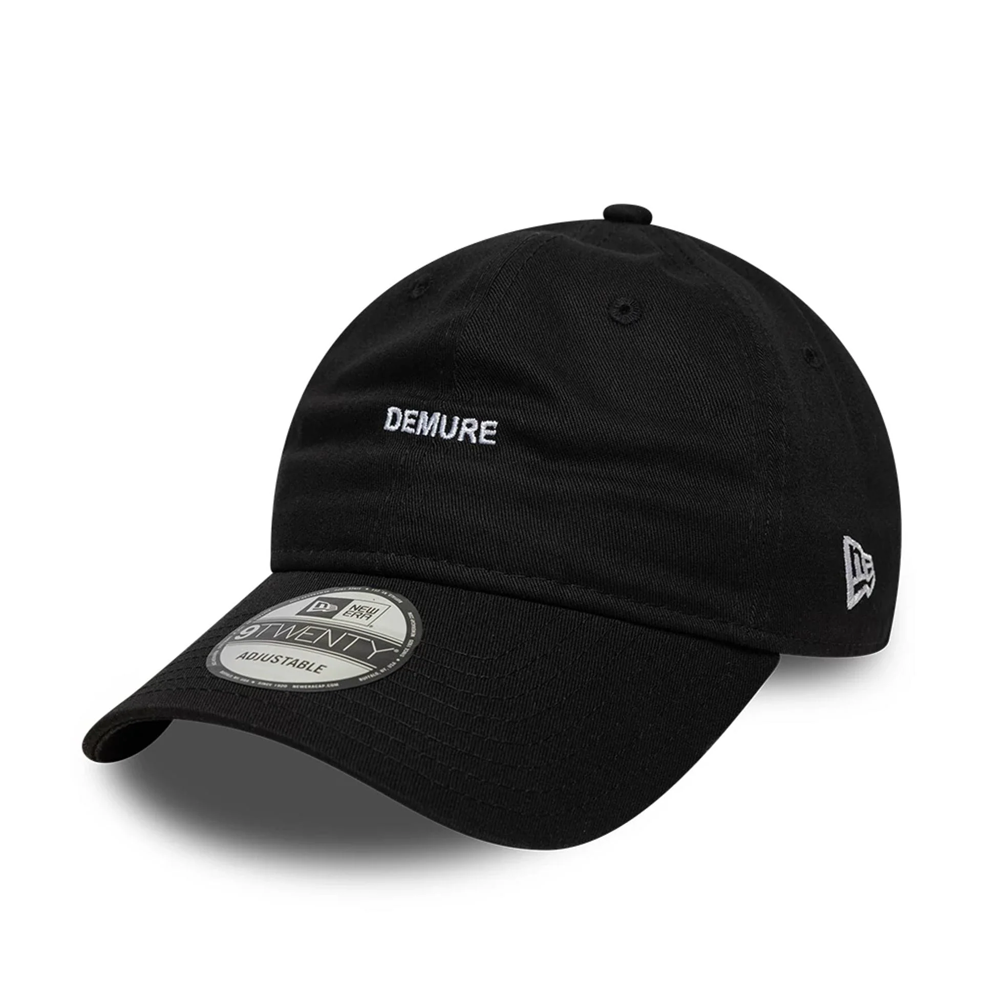 New Era Slogan Demure Black 9TWENTY Adjustable Cap