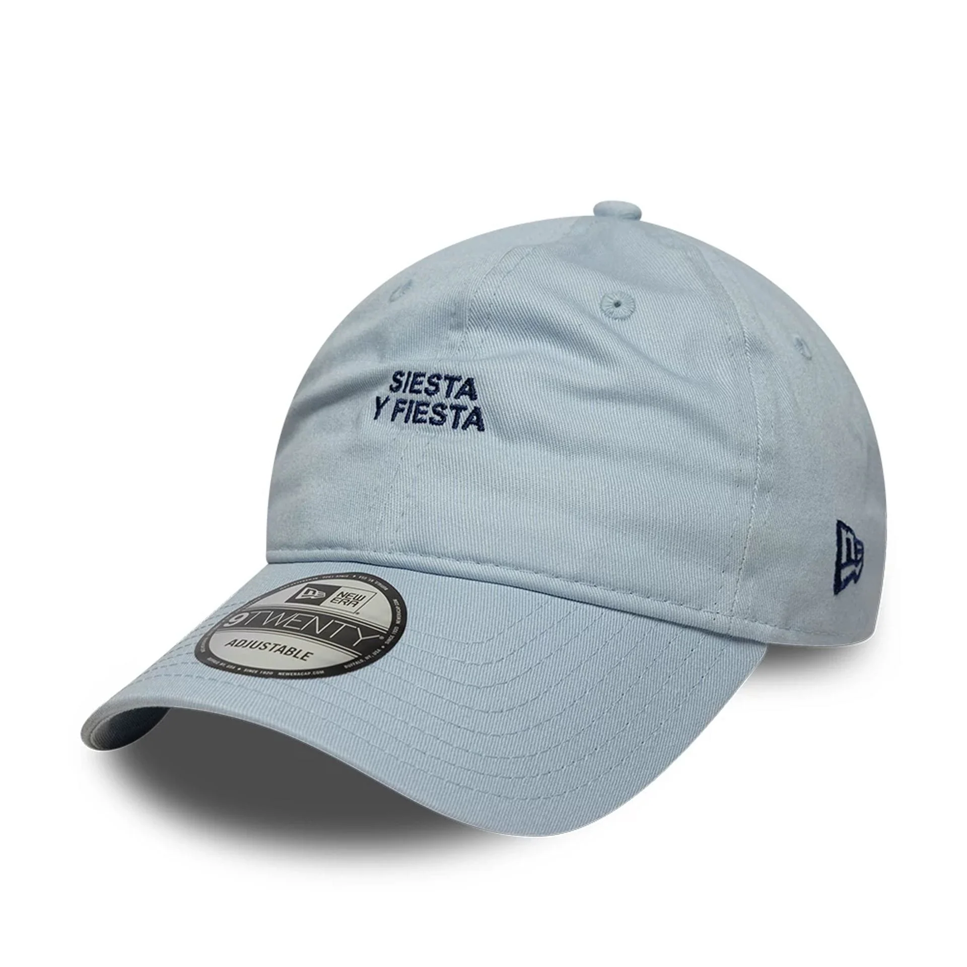 New Era Slogan Siesta Y Fiesta Pastel Blue 9TWENTY Adjustable Cap