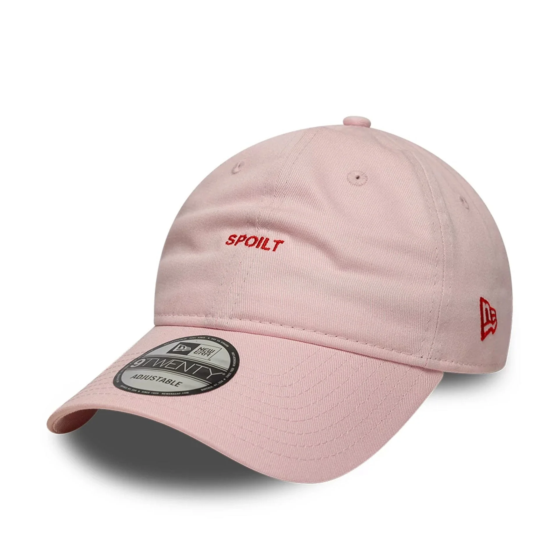 New Era Slogan Spoilt Pastel Pink 9TWENTY Adjustable Cap