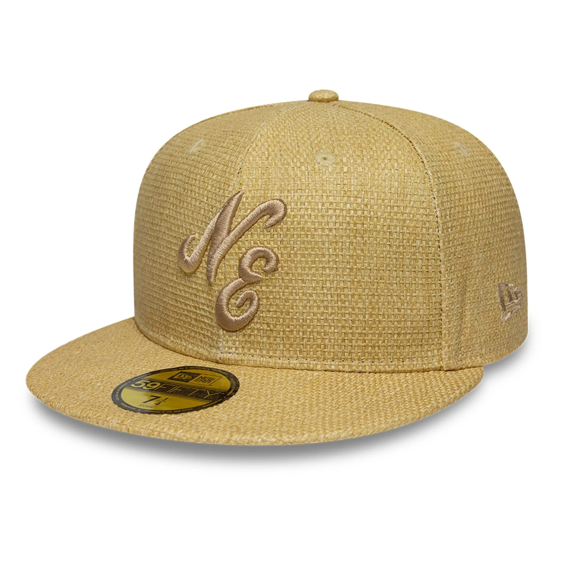 New Era Straw Beige 59FIFTY Fitted Cap
