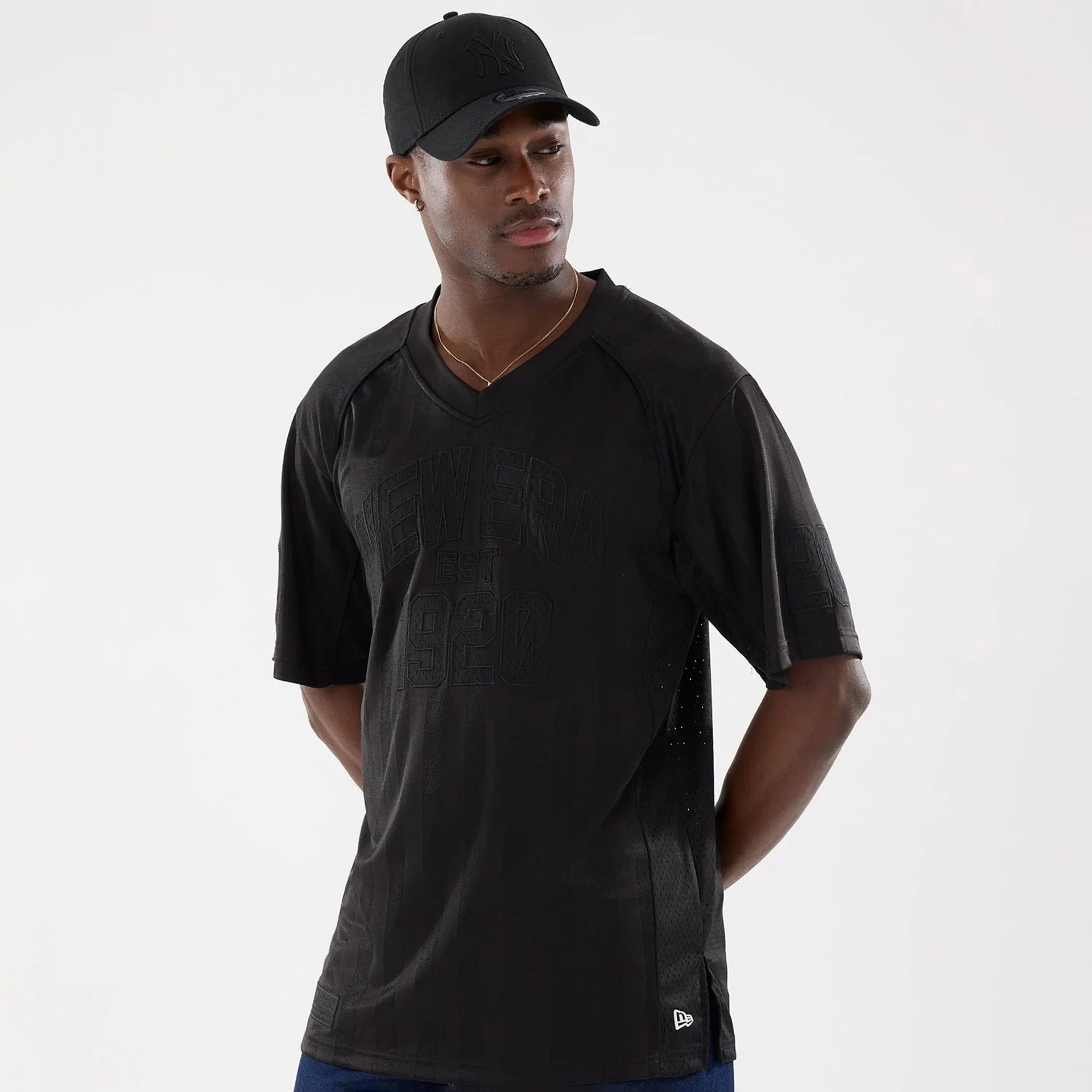 New Era Street Archived Black Mesh Jersey