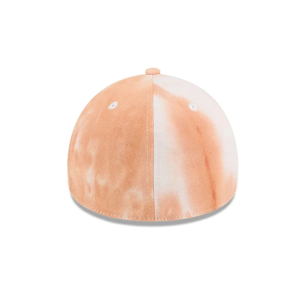 New Era Tie Dye Open Orange 59FORTY A-Frame Fitted Cap - Image 5