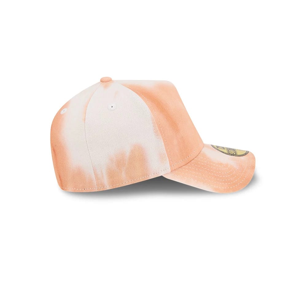 New Era Tie Dye Open Orange 59FORTY A-Frame Fitted Cap - Image 7
