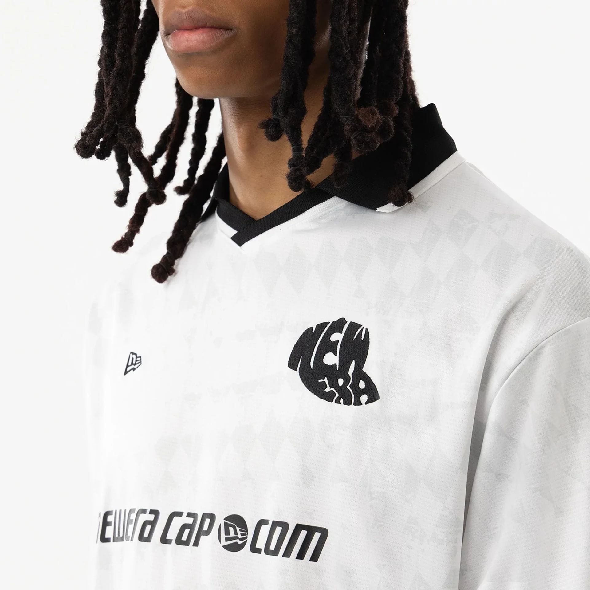 New Era White Soccer Jersey - Image 4