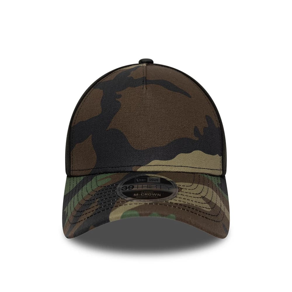 New Era Woodland Camo 39THIRTY M-Crown A-Frame Stretch Fit Cap - Image 3