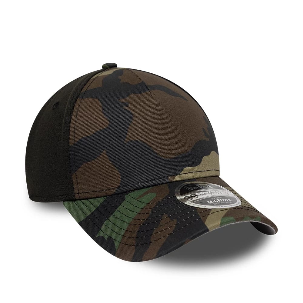 New Era Woodland Camo 39THIRTY M-Crown A-Frame Stretch Fit Cap - Image 4