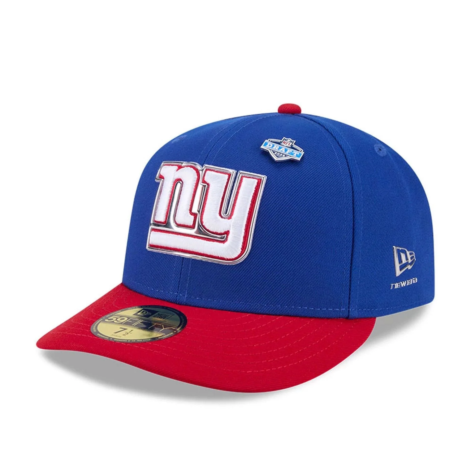 New York Giants NFL Draft 2026 Blue 59FIFTY Fitted Cap