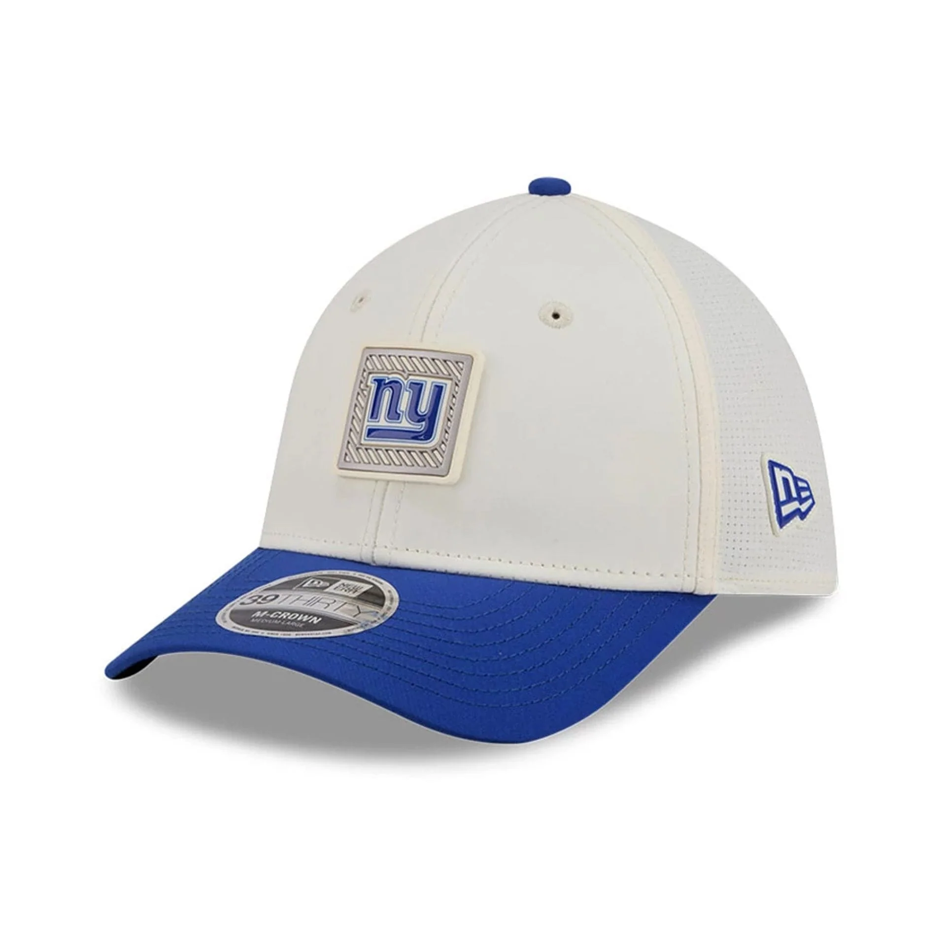 New York Giants NFL Training 2026 White 39THIRTY M-Crown Stretch Fit Cap - Image 3
